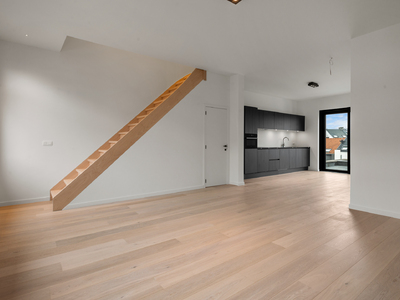 Zurenborg, volledig gerenoveerd duplex appartement met 2 slaapkamers en terras